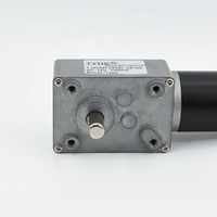 Moteur à vis sans fin à faible bruit TYHE 12V 24V, faible puissance 12W, couple élevé 5Nm, faible vitesse 300 tr/min, moteur à engrenages à vis sans fin DC avec CE RoHS