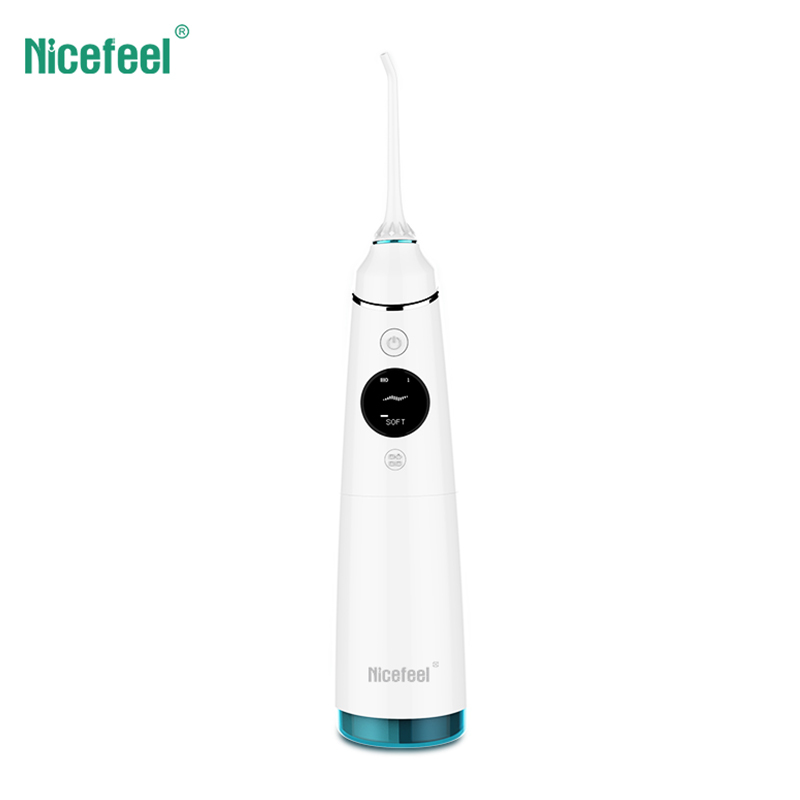 Nicefeel 2021 LED Screen Portable OEM Dental Water Flosser Intelligence For Teeth
