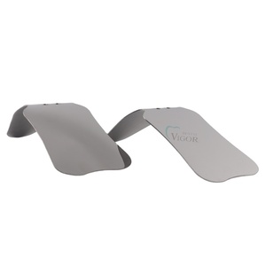 Specchio della bocca dello specchio del riflettore di immagine dell'acciaio inossidabile del doppio lato diretto della fabbrica per uso ortodontico dentale - Product Image 1
