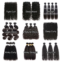 Extensions de cheveux humains bouclés péruviens au crochet, pré-séparées, avec nœuds invisibles, pour femmes noires