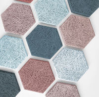 Panneaux muraux insonorisants en fibres de coco pour hôtels, entrepôts, espaces extérieurs, solutions de conception de motifs personnalisés