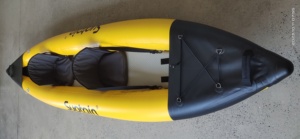 เรือ PVC เป่าลม2คนเรือตกปลาในแม่น้ำตะเข็บสองชั้นพับได้เรือคายัค3.1-4เมตรและแม่น้ำมีบริการ OEM - Product Image 5