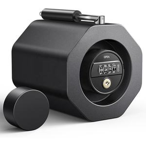 Cerradura Antirrobo para <span class=keywords><strong>Remolque</strong></span> AMBITION de 2-5/16 Pulgadas, Cerraduras de Seguridad con Combinación para <span class=keywords><strong>Enganche</strong></span> de <span class=keywords><strong>Remolque</strong></span>, Cerradura de Acoplamiento de Alta Resistencia para Remolques de RV y Barcos - Product Image 1