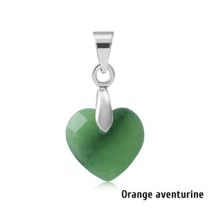 Amuletos de Piedras Preciosas con Forma de Corazón, Cristales Curativos de Chakra, Piedras Mixtas, Diamante como Piedra Principal, Chapado en Oro de 18K, Marca <span class=keywords><strong>MoLin</strong></span> - Product Image 6