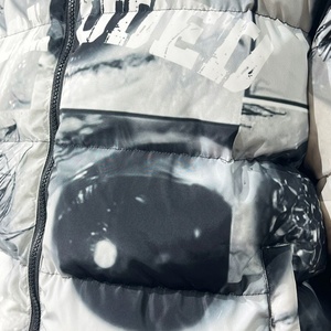 Custom Thin ultra Light <b>Duck</b> Goose Zip up <b>Jackets</b> Sublimated Print Padded Bubble <b>Down</b> Coats Puffer <b>Jacket</b> Men Manufacturer - Product Image 6