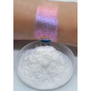 Shyz Nhiều màu ba chiều mỹ phẩm Tắc Kè Hoa bột màu vô cơ SiO2 mực sắc tố Sơn móng tay gốm vô cơ sắc tố - Product Image 5