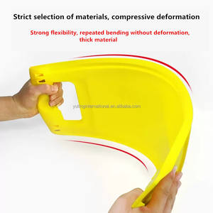 مبيعات المصنع مباشرة سعر أقل نوع محتوى قابل للتخصيص علامة تحذير حركة المرور البلاستيكية علامة تحذير قابلة للطي - Product Image 5