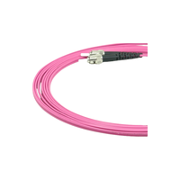 Patch Cord de fibra óptica de alta velocidad OM4, salida DX SM MM de 1/2 "para equipos 4G 3G utilizados en sistemas FTTH para equipos de fibra óptica