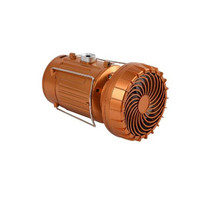 Lumière solaire de camping de jardin extérieur de lanterne rechargeable menée portative imperméable avec le ventilateur