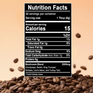 Factory Wholesale Mushroom Coffee Plant Extract Dietary Supplement 100% Natural Mushroom Extract Powder Function for Energy - Product Image 2