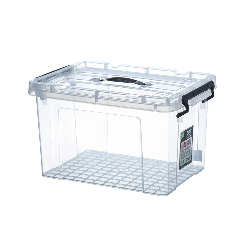 1854 Custom design portable multi clear office storage box stackable