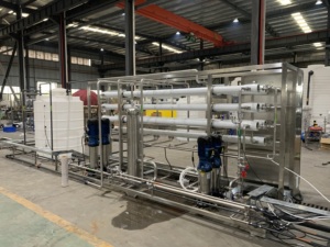 Système d'eau industriel 1000LPH RO/<span class=keywords><strong>DI</strong></span> avec moteur PLC de récipient à pression de pompe 220V-Garantie 1 an Unité d'eau ultra-pure - Product Image 5