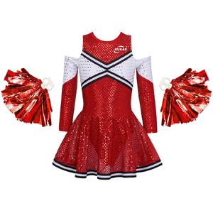 Ragazze allegria uniforme in tessuto metallizzato su misura stampa digitale maglia da Badminton per gli uomini adulti abbigliamento sportivo misura 10 pz - Product Image 3