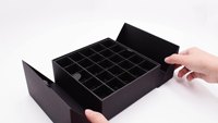 Snacks Tiroir Boîte Personnalisable Élégant pour Fruits Secs et Noix Doux Chocolat Cadeau Snack Box Gourmet Cadeau Avec Gaufrage Ruban
