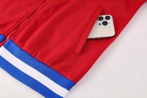 <span class=keywords><strong>Survêtement</strong></span> d'Entraînement de Football <span class=keywords><strong>PSG</strong></span> pour <span class=keywords><strong>Homme</strong></span> de Haute Qualité Vente en Gros Veste Zippée Personnalisée du Club de Football <span class=keywords><strong>PSG</strong></span> Madrid Lamine - Product Image 3