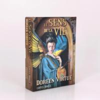 Jeu de cartes Oracle de la Vocation Humaine de Luxe Personnalisé avec Bordure Dorée, Boîte et Guide – Cartes de Divination Spirituelle Tarot en Gros