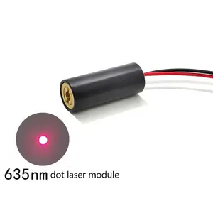 12X30mm 635nm 5mW dot photoelectric switch sensor laser head red light dot laser emitter