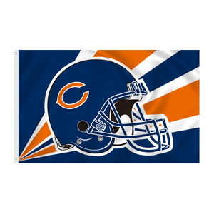 علم فريق كرة القدم الأمريكية (NFL) التسليم السريع مخصص الترويجية <span class=keywords><strong>3</strong></span> * 5FT البوليستر كرة القدم NFL علم و banner OF BEARS - Product Image 5