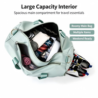 Sac de sport en toile personnalisé avec logo, vente en gros, grande taille, léger (5-10 kg), portable, pour femmes, danse, yoga, fitness, entraînement, sport