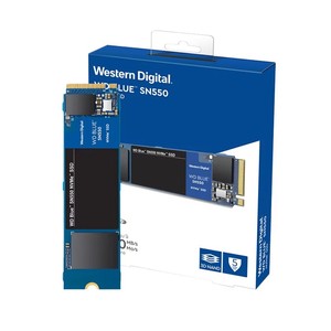 WD <span class=keywords><strong>SN550</strong></span> 2TB Blue Drive NVMe M.2 SSD Disque SSD pour ordinateur de bureau et portable - Product Image 1