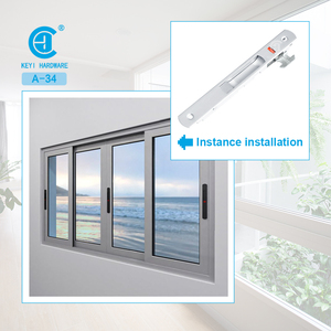 Chất Lượng Cao Nhà Máy Bán Buôn Nhôm Phụ Kiện Cửa Cửa Sổ Chốt Khóa Cửa Sổ Trượt Ổ Khóa - Product Image 5