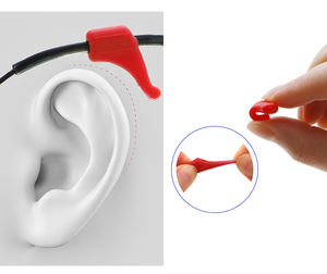 Tappi per Orecchini in Silicone Antiscivolo per Occhiali - Product Image 3