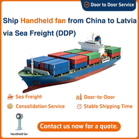 Transitaire maritime Chine – Ventilateurs portatifs DDP vers la Lettonie – Service porte-à-porte tout compris avec taxes incluses – Agent de dropshipping – Logistique 24/7