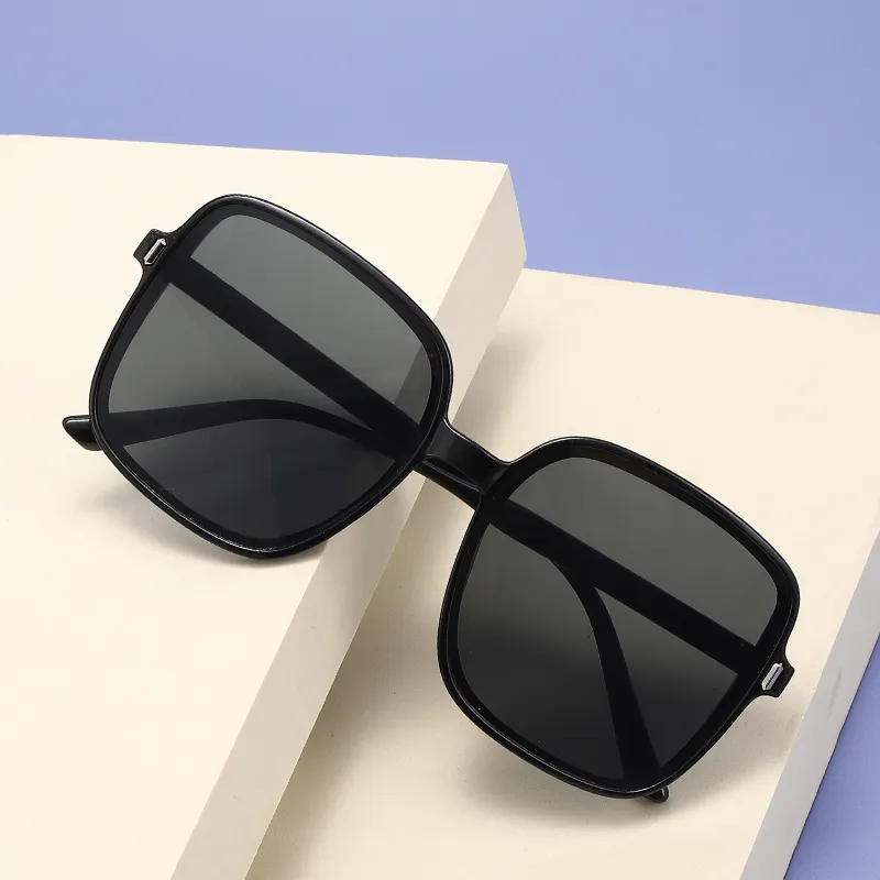 Лидер продаж, популярные квадратные модные брендовые дизайнерские женские солнцезащитные очки
