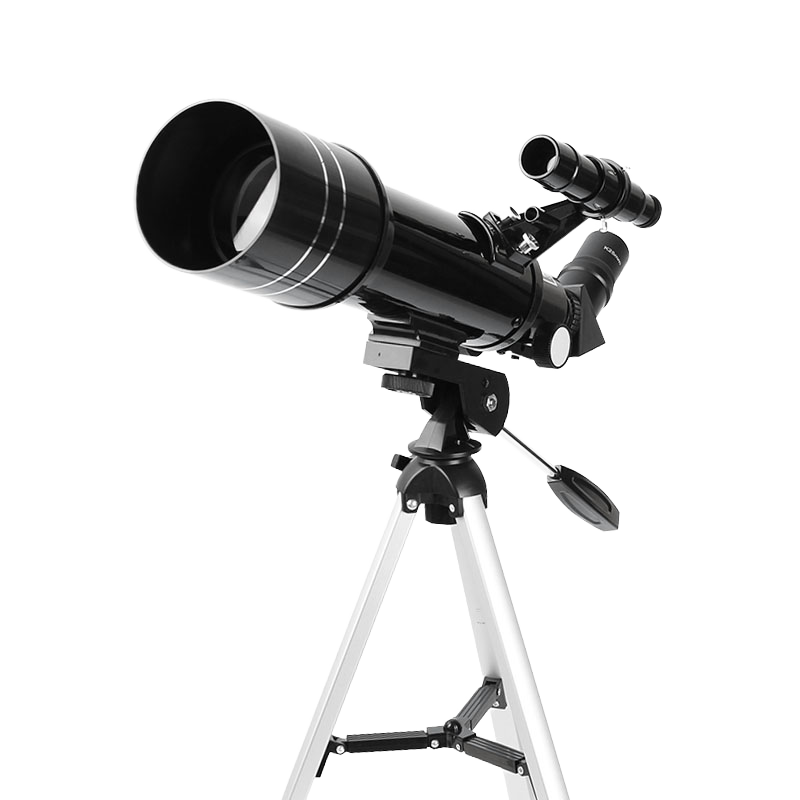 High Power F70300M Portable 70mm Aluminum Outdoor Telescope for Adults Large Caliber with Star Finder