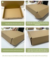 Hochwertige Wellpappe-Kartons, Extra Harte Rechteckige Express-Boxen, Farbenfrohe E-Commerce-Verpackungen, Anpassbar und Großhandel