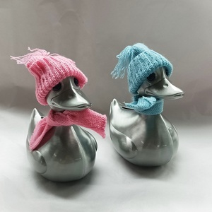 Kim loại tiền hộp vịt thiếc mạ con heo đất ngân hàng - Product Image 6