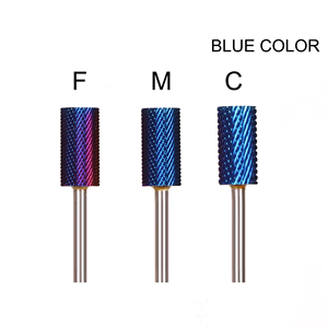 Broca de Carburo de Alta Calidad para Uñas, Cabezal Recto, Fresa de Carburo, Brocas Eléctricas Plateadas Lisas para Arte de Uñas - Product Image 2