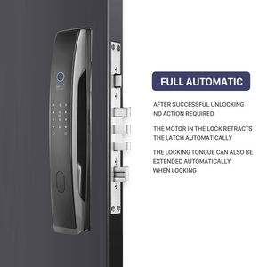 Aiendi Hoàn toàn tự động tuya thông minh khóa kỹ thuật số sinh trắc học vân tay mật khẩu thẻ App mở khóa từ xa Wifi đám mây lưu trữ dữ liệu - Product Image 6