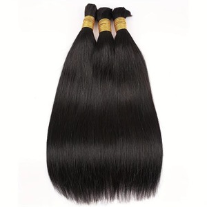 Extensiones de Cabello Remy <span class=keywords><strong>Indio</strong></span> Vietnamita Doble Trama, Tejido Único, Liso, Afro Holgado Profundo, Se Pueden Permanecer al Vapor, 500g - Product Image 2