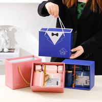 Coffret Cadeau Luxe avec Tasse, Cuillère Dorée et Foulard – Élégantes Faveurs de Mariage pour Invités, Anniversaire, Souvenir