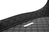 Ensemble de tapis de sol de voiture double couche 2025 pour Vezel Compass, installation portable diamantée, sans perte de poils