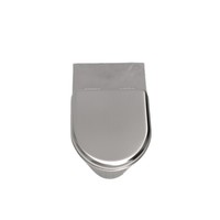 Siège de toilette moderne en acier inoxydable 304 anti-freezecrack pour salle de bain sans réservoir d'eau