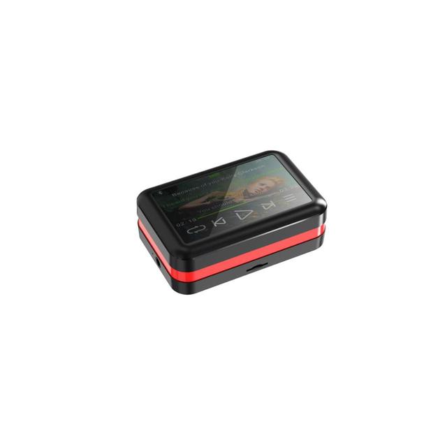 TWS MP3 Player Built in SD Memory Card Multiple Function bluetooth Wireless Earbuds with Intelligent Monitor