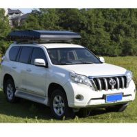 Tente rigide en aluminium de toit pour voiture, bâche de Garage, mini, toit, pour suv, toile étanche, pour 4 personnes