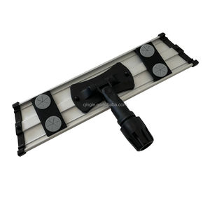 Qingle 2024 con telaio piatto in alluminio 360 mocio 40cm <span class=keywords><strong>60cm</strong></span> facile pulizia in alluminio industriale in cotone telaio <span class=keywords><strong>Mop</strong></span> con Clip - Product Image 1