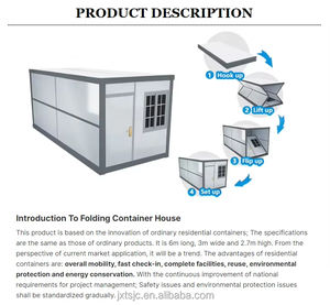 Nouveauté : Maison conteneur de luxe moderne à structure en acier extensible pour appartement et atelier – Prix abordable - Product Image 3