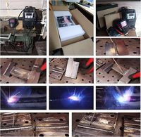 Máquina de Soldar LEVIN 200A 4 en 1 para Procesos ARC MMA TIG MAG MIG con y sin Gas con Ajuste de Inductancia