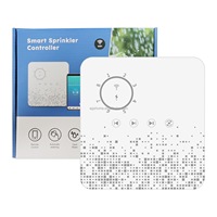 Pengontrol Irigasi Cerdas WiFi 8 Zona OEM ODM Tuya, Kontrol Suara via Aplikasi, Timer Sprinkler untuk Proyek Lanskap dan Rumah Kaca