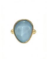 Cincin Berbentuk Bunga Warna-Warni yang Lucu dengan Setting Cakar, Perhiasan Fashion Manis untuk Wanita, Baja Anti Karat Premium Warna Es Krim, Trendi