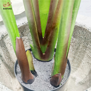 <span class=keywords><strong>Planta</strong></span> Artificial de Plástico PE Personalizada de Fábrica, <span class=keywords><strong>Planta</strong></span> en Maceta de Plátano/<span class=keywords><strong>Canna</strong></span>, Decoración Interior/Exterior, Ecológica, Perenne y Duradera - Product Image 4