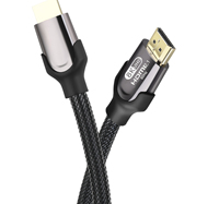 Câble coaxial 8K avec gaine en PVC pour HDTV haute vitesse mâle vers mâle PS4