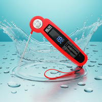 Termometer BBQ Elektronik Grosir Murah Sensor Daging Digital Pengontrol Suhu Industri Dalam & Luar Ruangan Termometer Makanan