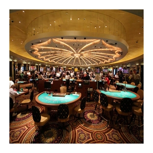 Chất Lượng Cao Thương Mại Sòng Bạc Cờ Bạc Thảm Của Trung Quốc Sang Trọng 80% Len 20% Nylon Axminster Khách Sạn Thảm Máy Làm Có Thể Giặt - Product Image 2