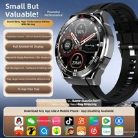 Jam Tangan Pintar AMOLED Huaqiangbei Extraordinary Master, Kompatibel Kartu SIM, Model Seluler Kelas Atas, Kompatibel Semua Jaringan