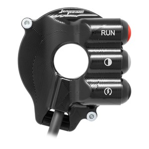 Copertura del comando dell'acceleratore con interruttore integrato nel manubrio per Aprilia Tuareg 660 - Product Image 4
